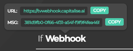 Adding a TradingView webhook to Realtyfxhub trading automation platform