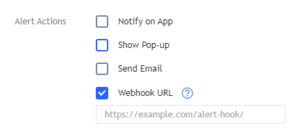 Adding a webhook action to a tradingview alert in order to automate it with Capitalise.ai